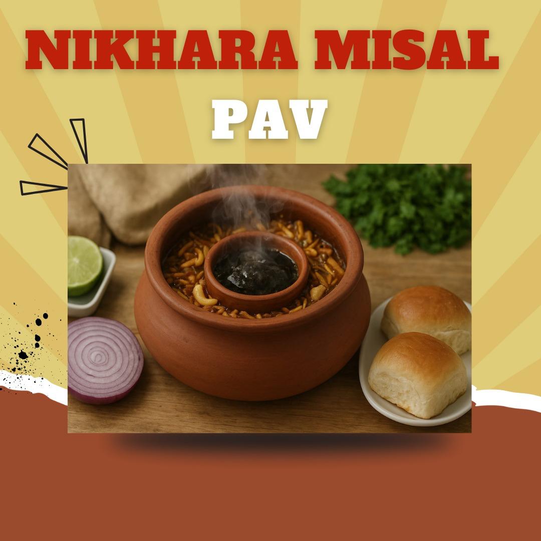 Nikahara Misal Pav in a clay pot